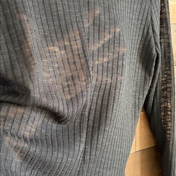 Free People Black Long Sleeve Women's Top - Picture 5 of 5